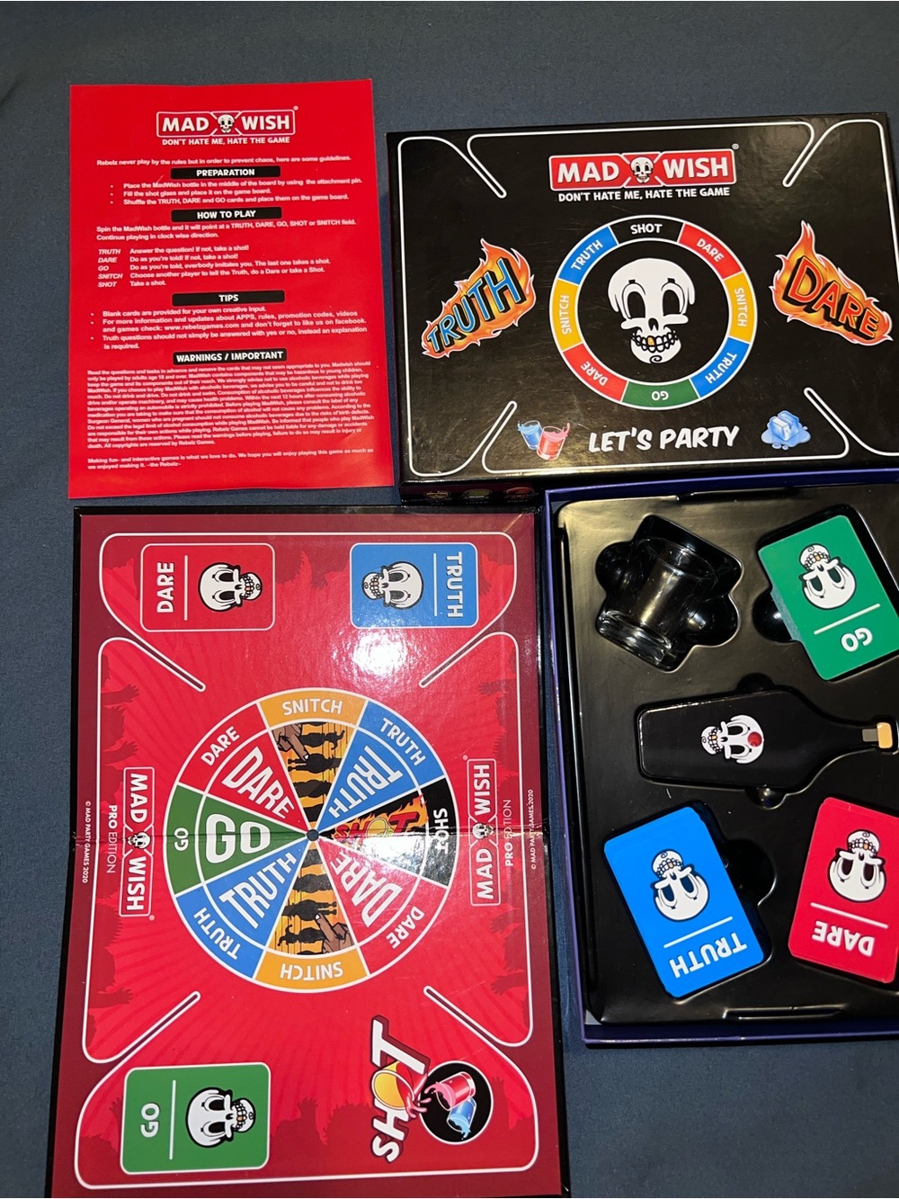 Mad wish Game truth or dare
